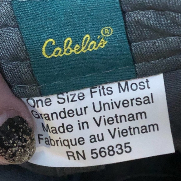 Cabela's adjustable grey hat - Picture 3 of 4